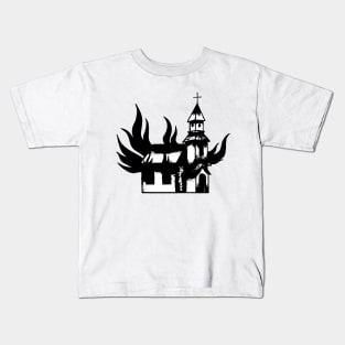 Burning Church Kids T-Shirt